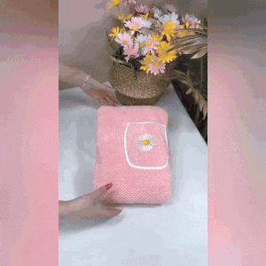 Halat de baie – prosop din fleece coral, BATHROBE - Image 8